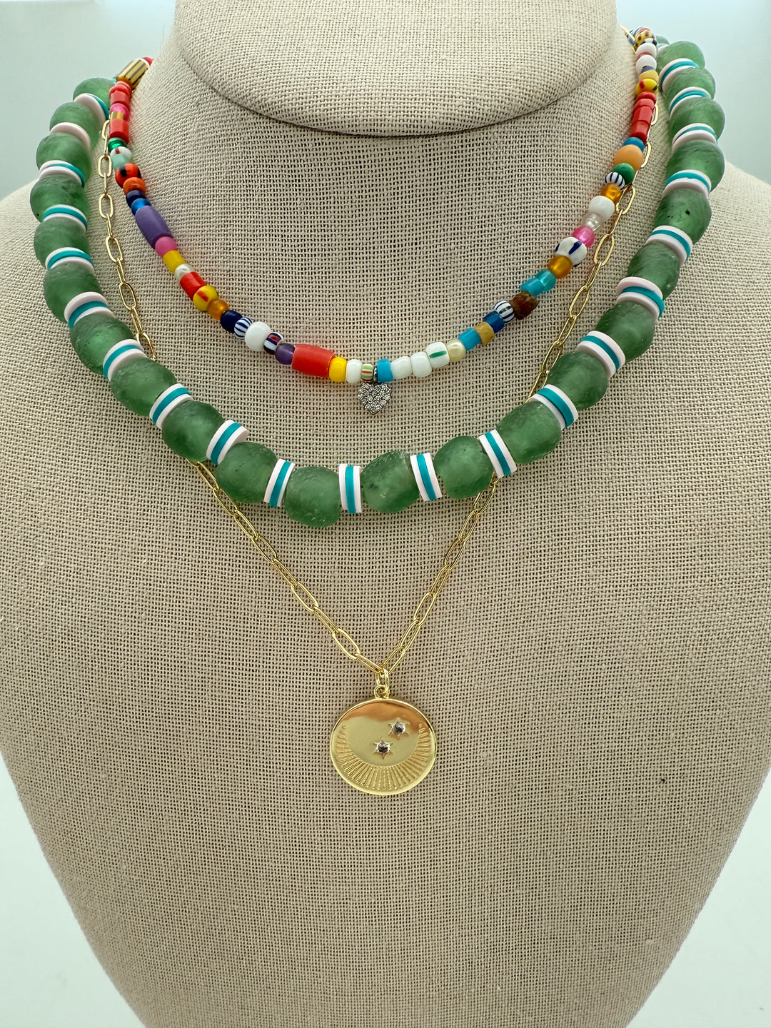 Green Poolside Necklace
