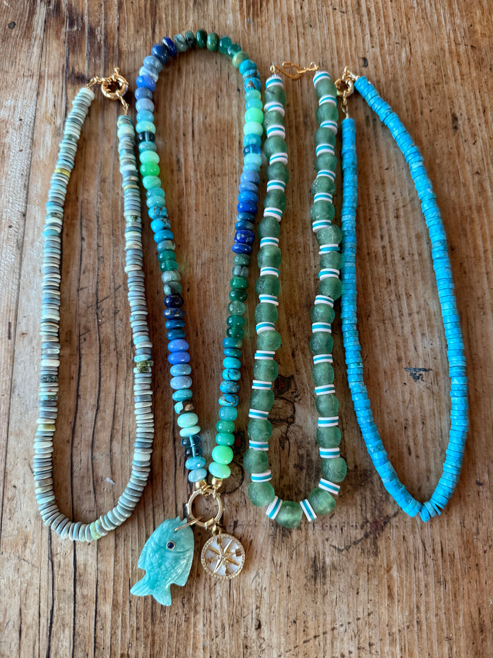 Green Poolside Necklace