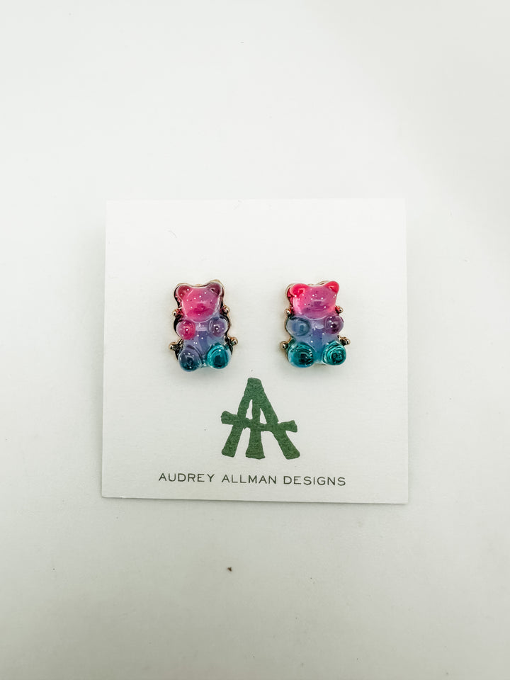 Gummy Bear Stud Earrings