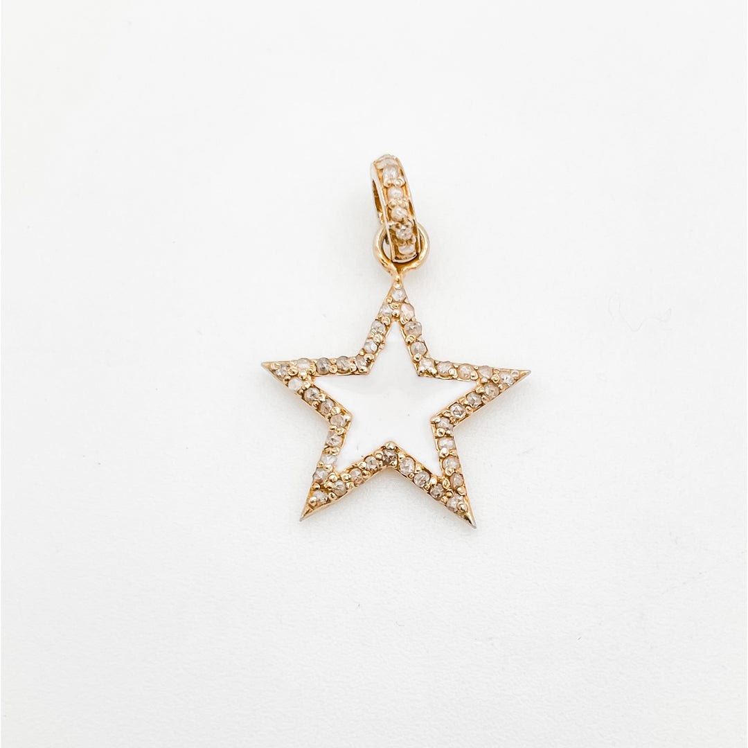 Enamel Star Charm