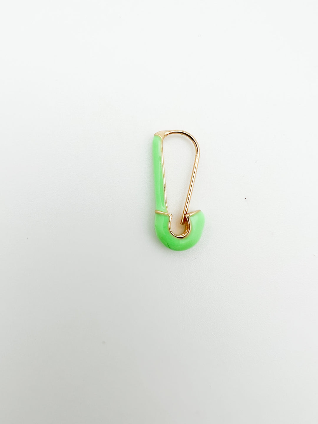 Paperclip Enamel Charm