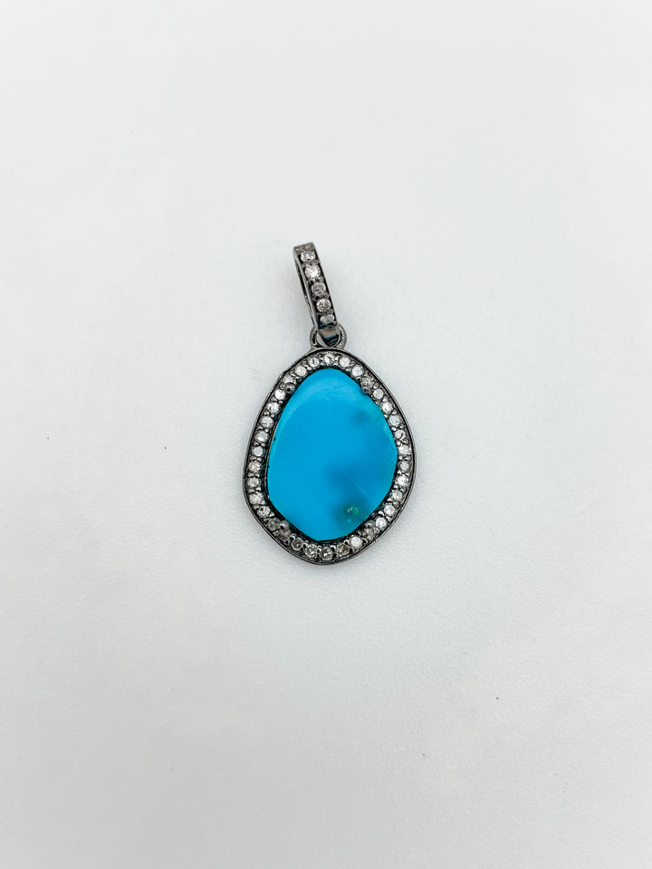 Small Turquoise Charm