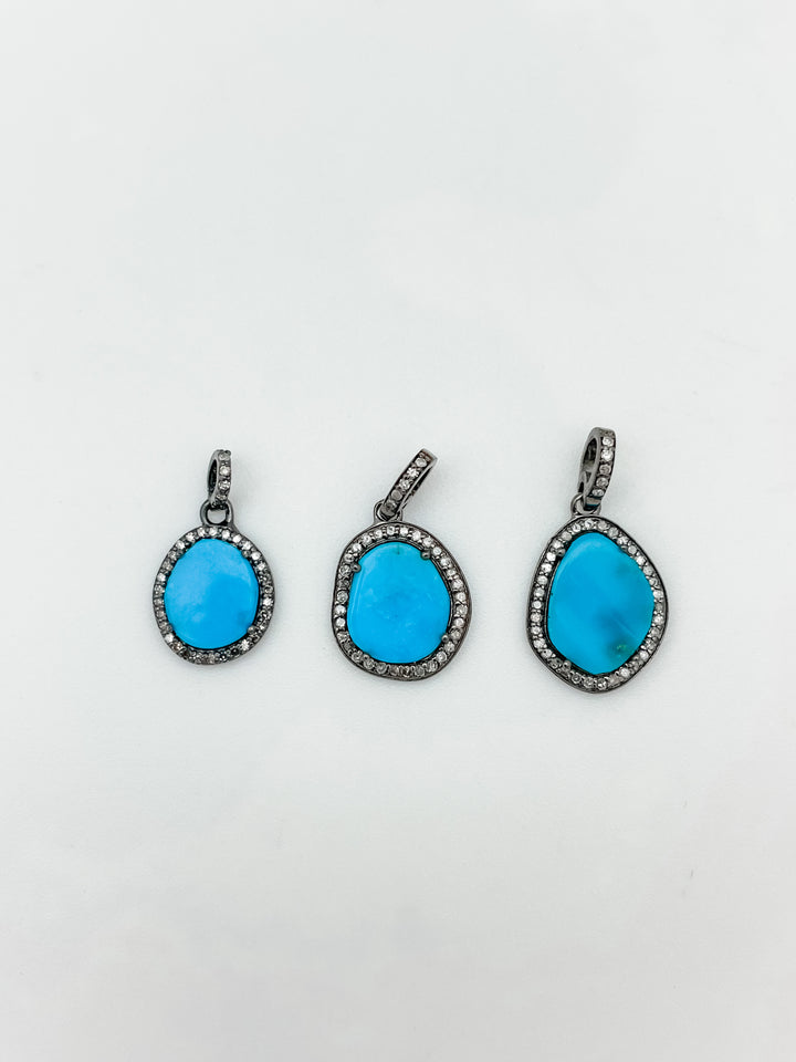 Small Turquoise Charm