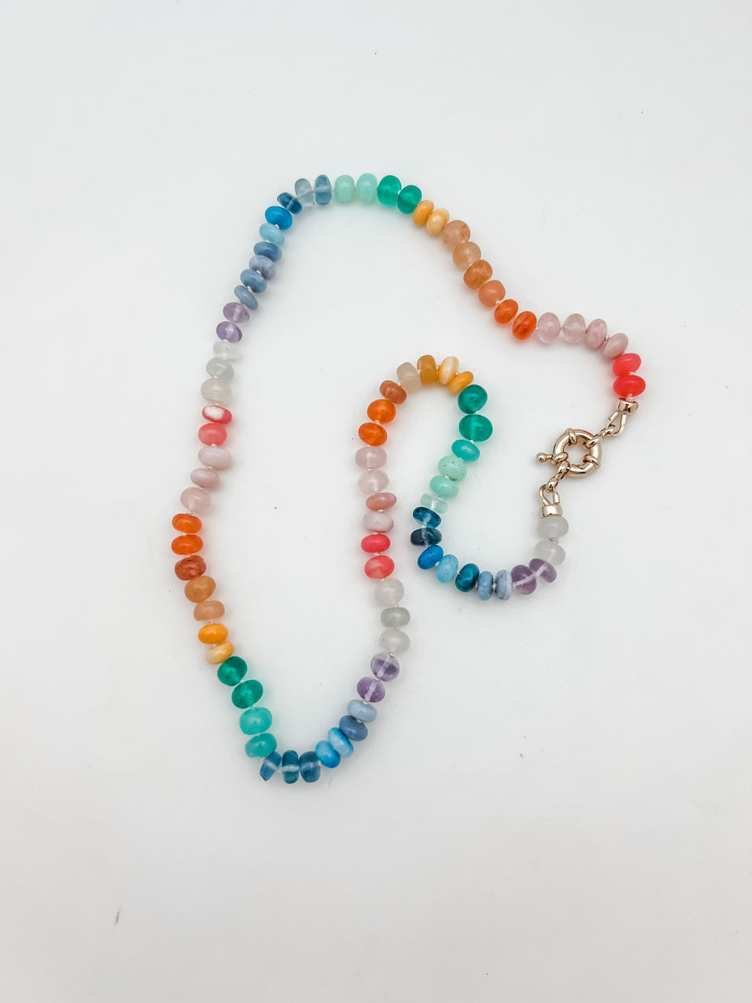 Summer Day Hand Knotted Necklace