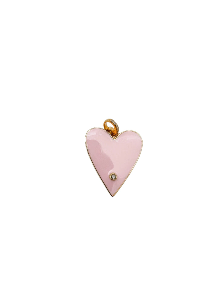 Enamel Heart Pendant