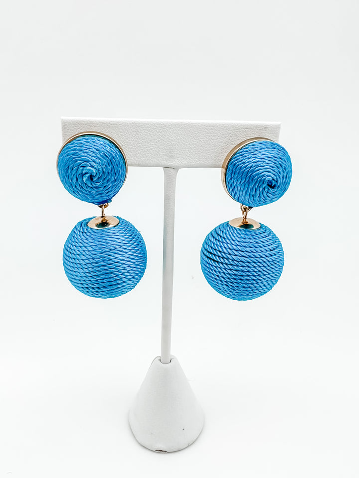 Silk Wrap Earring