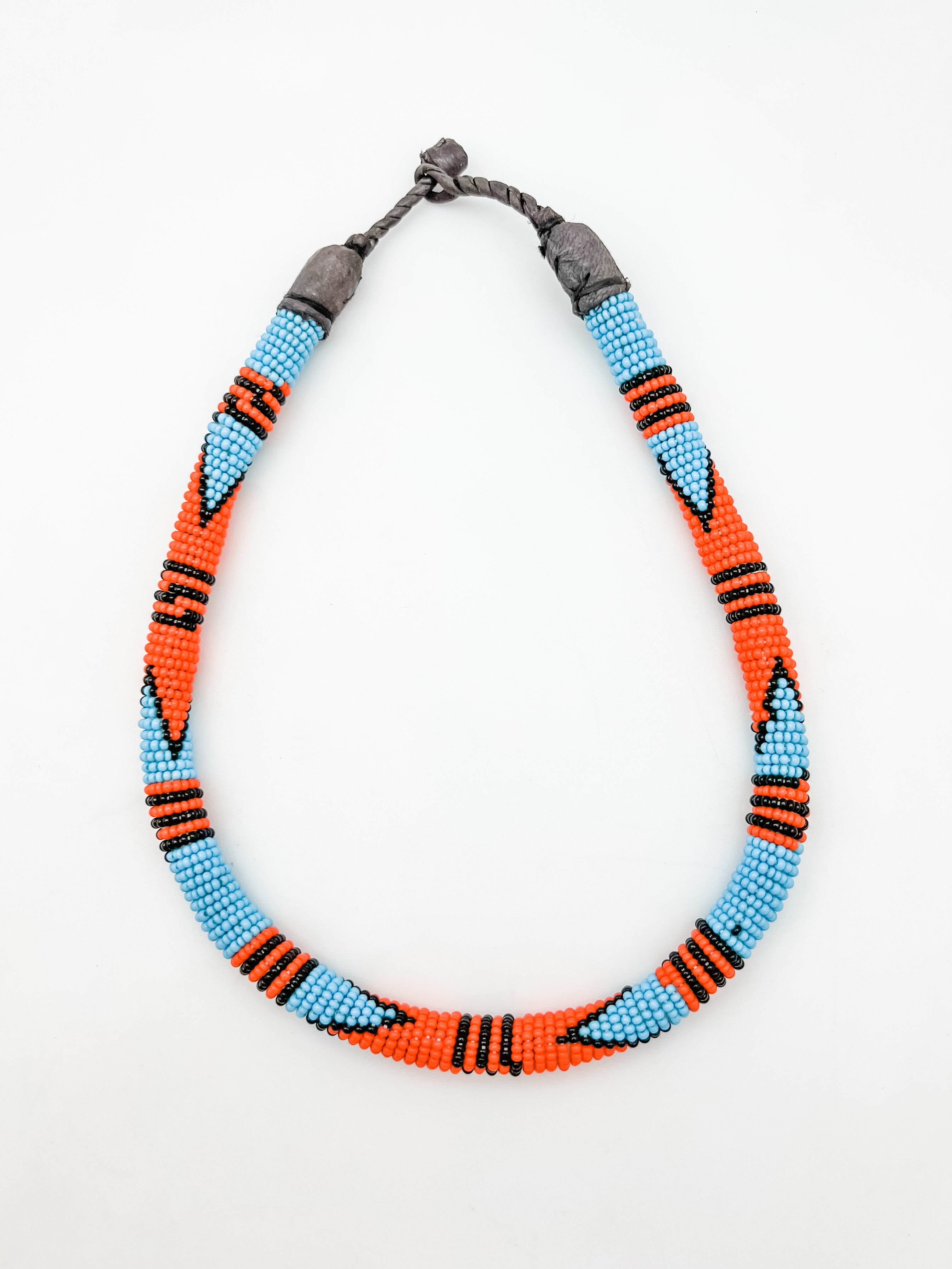 ★関税込★VINTAGE HOLLYWOOD★Summertime Beads Necklace★ Vintage Southwestern Glass Beads Necklace 71220