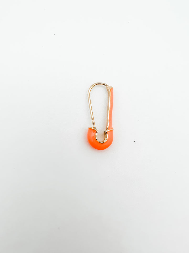 Paperclip Enamel Charm