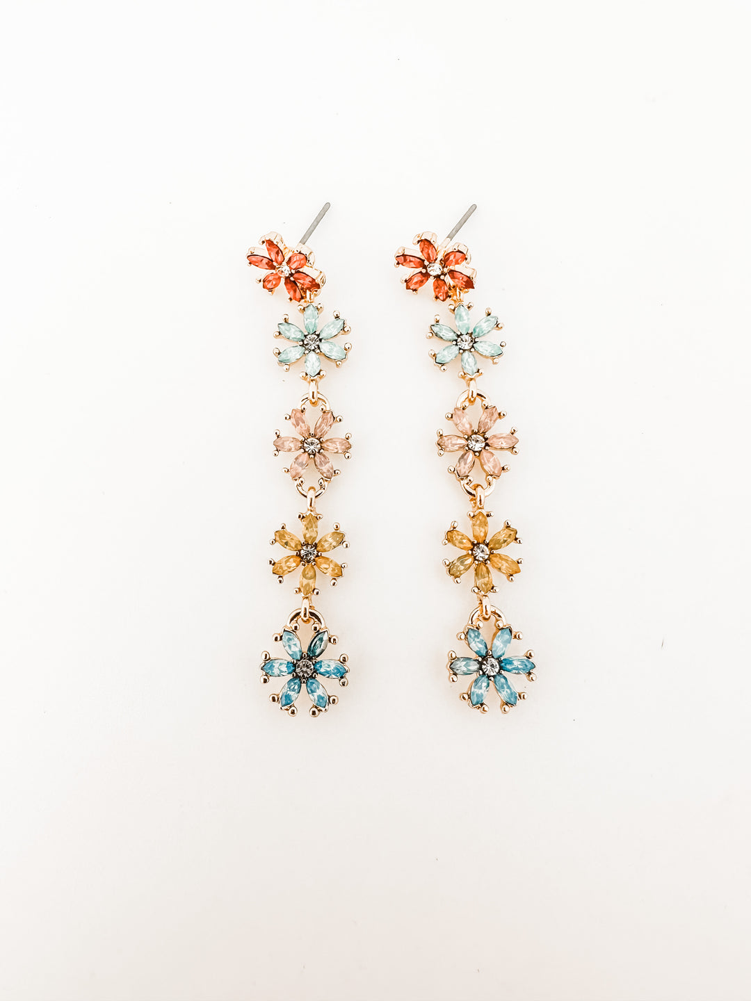 Little Flowers Dangle Earrings – Audrey Allman Designs
