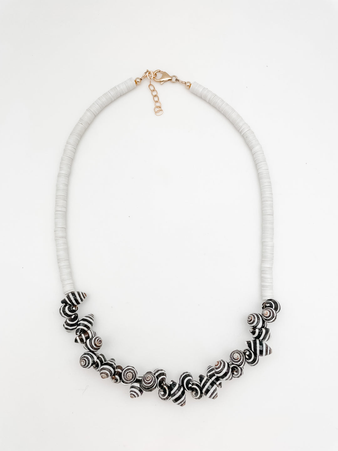 Black and White Shell Necklace