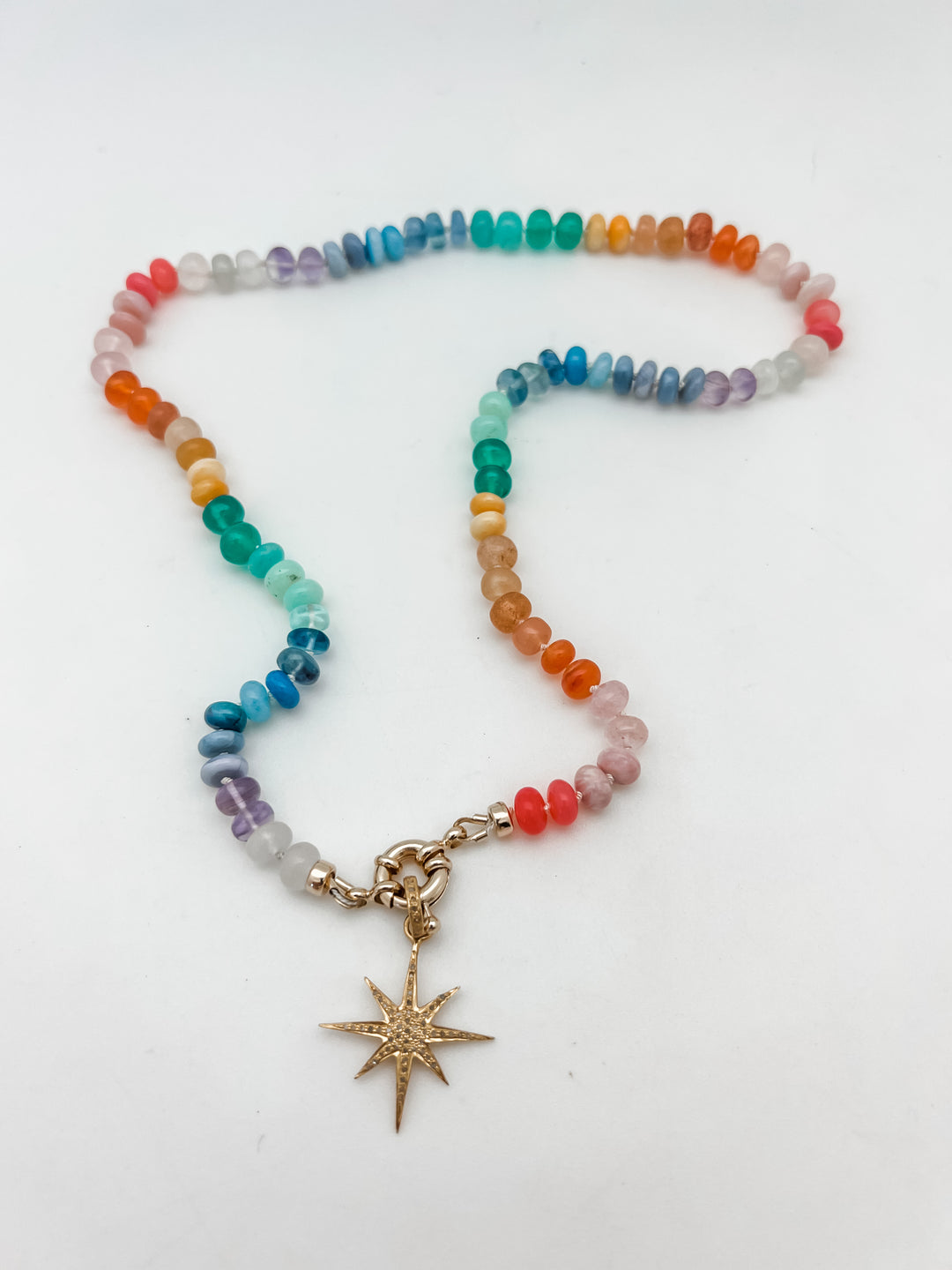 Summer Day Hand Knotted Necklace