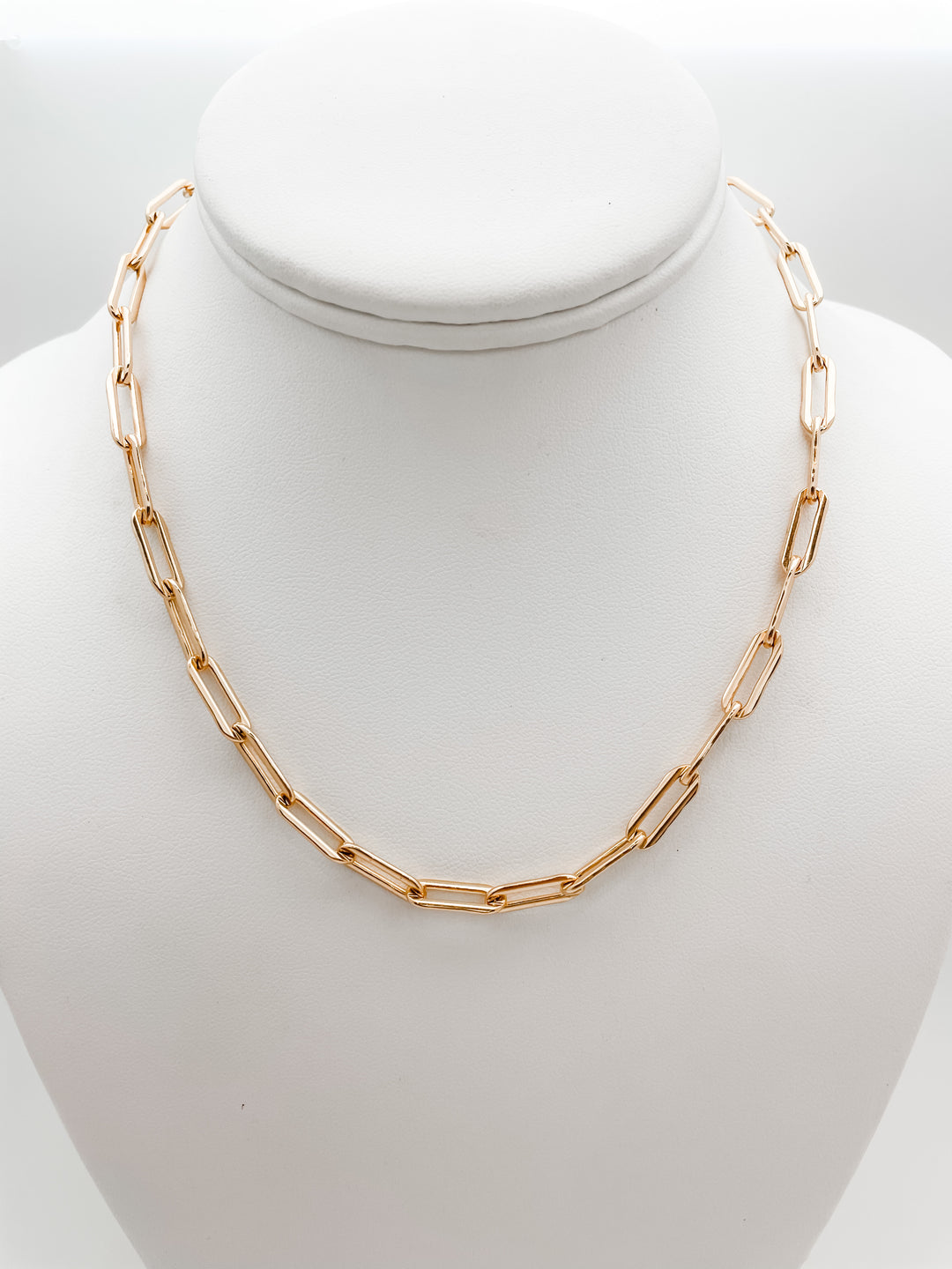 Paperclip Chain Necklace Large