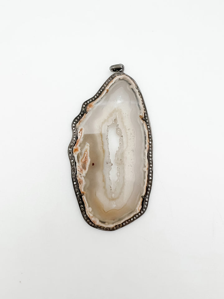 Large Agate Pendant