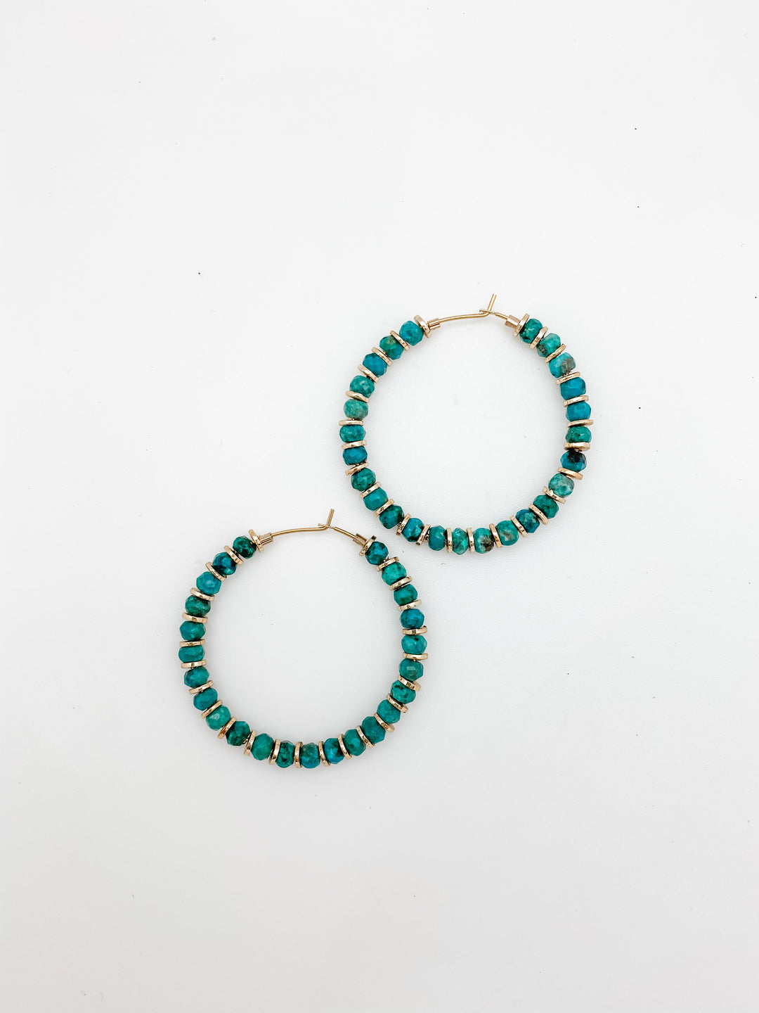 Turquoise Hoop Small Earring