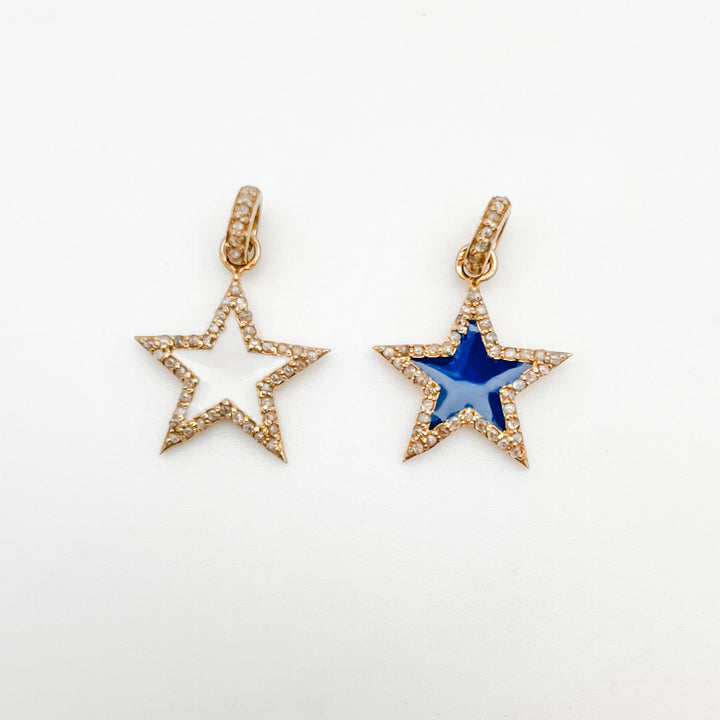 Enamel Star Charm