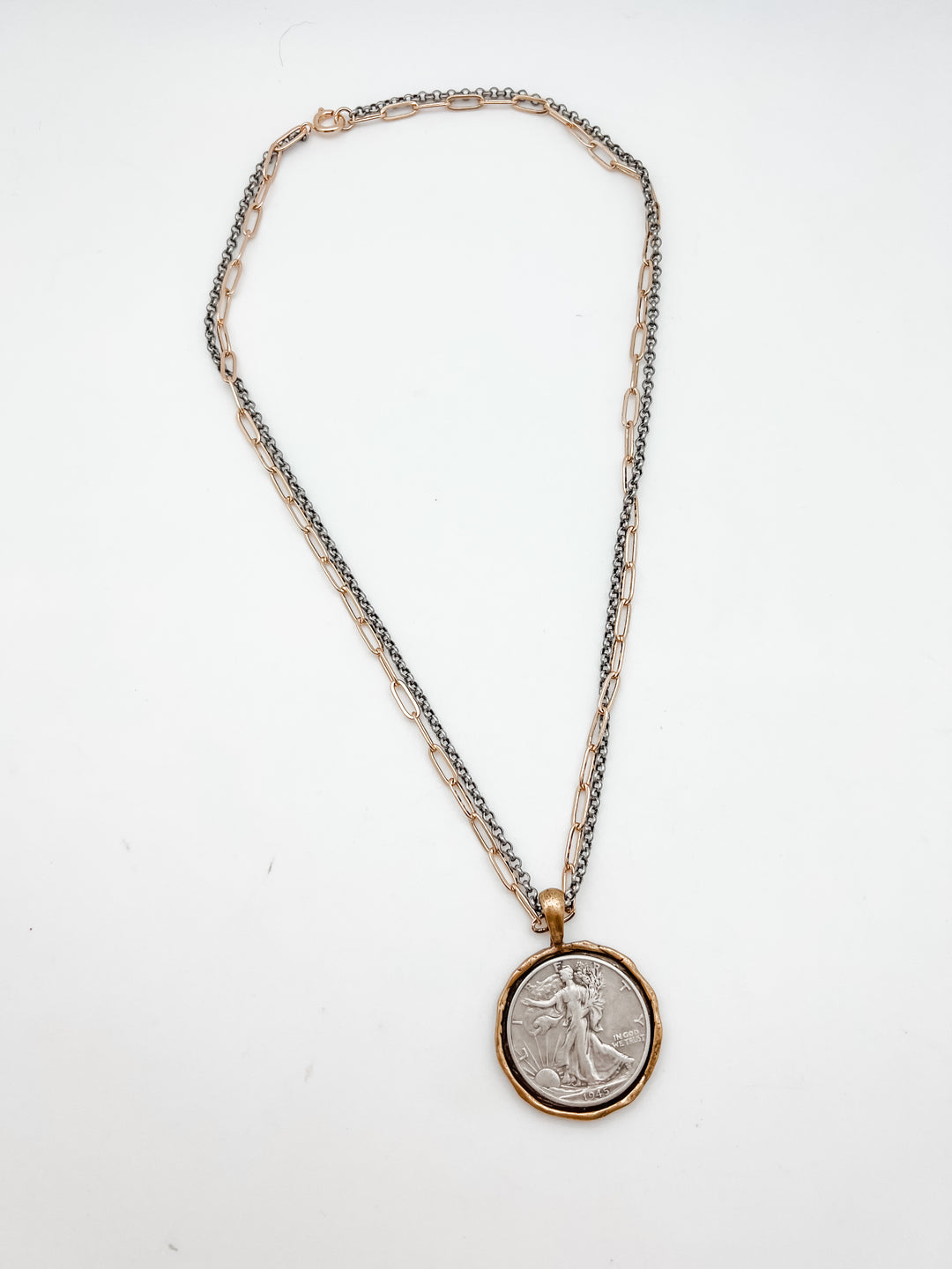 Vintage Coin Necklace