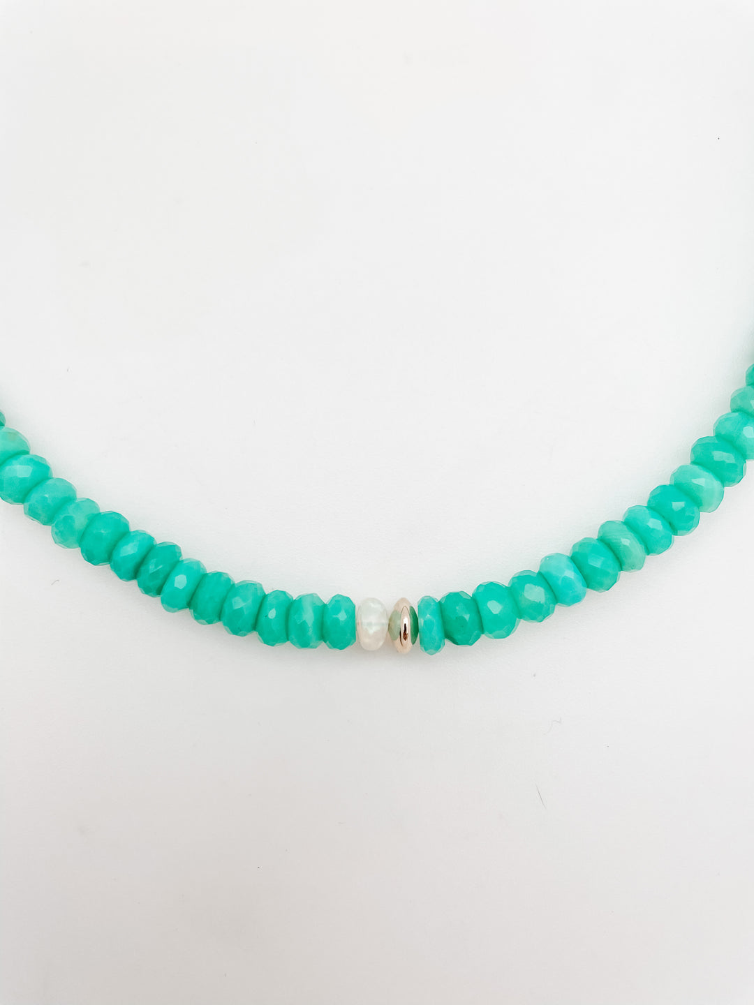 Green Chrysoprase  Necklace
