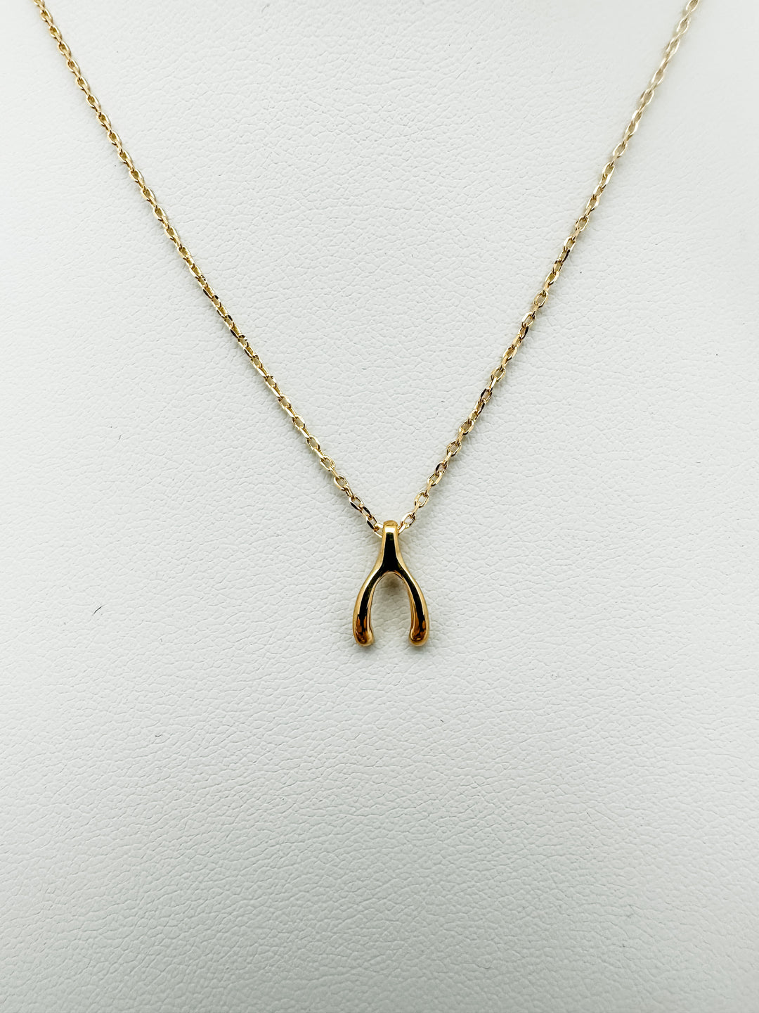 Wishbone Charm Necklace