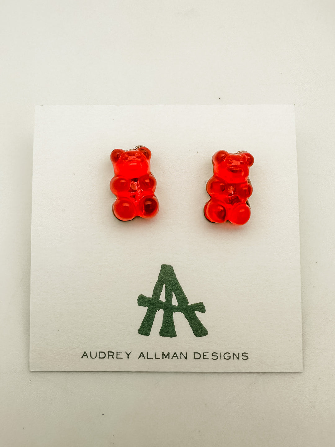 Gummy Bear Stud Earrings